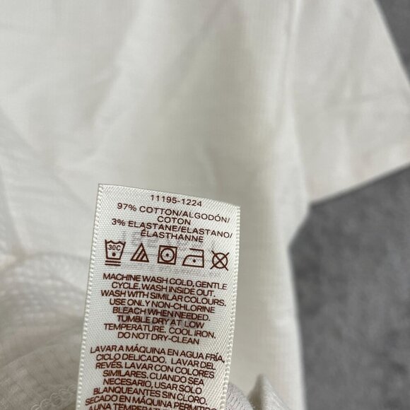 NEW Scotch & Soda Men's S White Short Sleeve Knit Tee Shirt - Picture 7 of 11